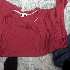 Peace Love World Red Short Sleeve Tee